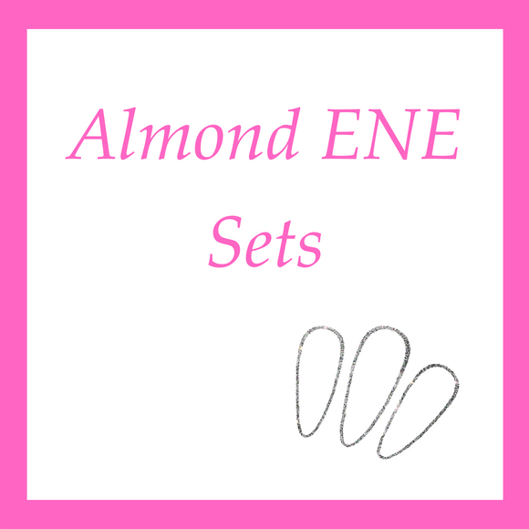 Shop Almond Press on nail sets from Explicit Nail Enhancements