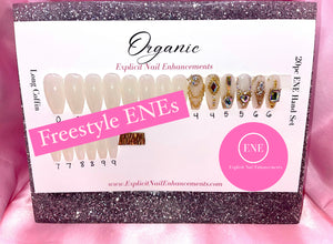 “Organic" Freestyle Custom ENE Hand/Toe Set (Made to Order)