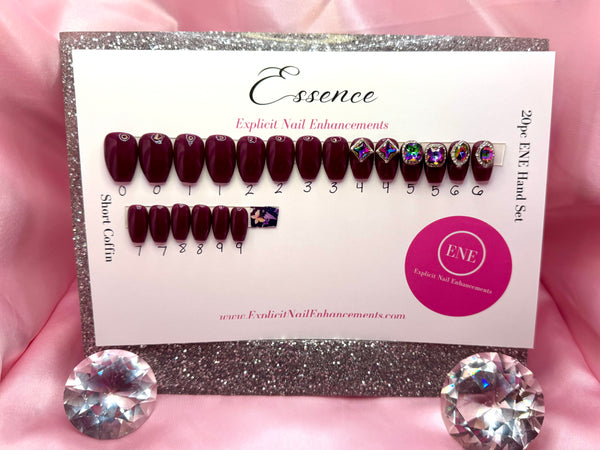 Essence” 20pc ENE Hand Set in Short Coffin (Ready to ship
