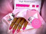 “High Maintenance" Freestyle Custom ENE Hand/Toe Set (Made to Order)