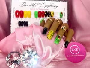 “Beautiful Epiphany" 20pc ENE Hand Set in Medium Square (Ready to ship)