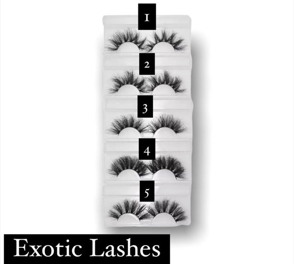 Exotic 3D Eyelashes (1 pair)