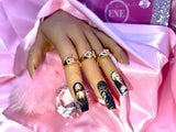 “1926" 20pc ENE Hand Set in Long Coffin / Long Tapered Square (Ready to ship) **Made with light coat of Acrylic**