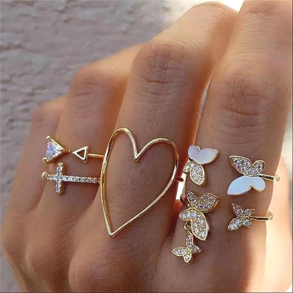 Butterfly Dream Ring Set