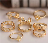 “Fierce” 8pc Ring Set