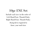“High Quality" Freestyle Custom ENE Hand/Toe Set (Made to Order)