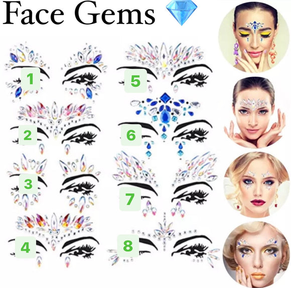 “The Empress Collection” Face Gems