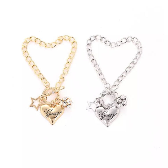 “Heart of Hearts” Charm Bracelet